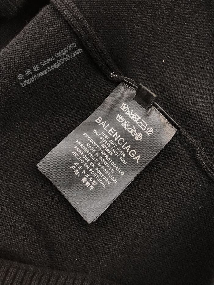 Balenciaga男裝 巴黎世家20AW秋冬新款火炬印花毛衣 高版本男女同款  ydi3138